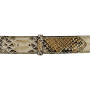 Reptile's House Pythongürtel Cuba Melange Beige 4cm 3