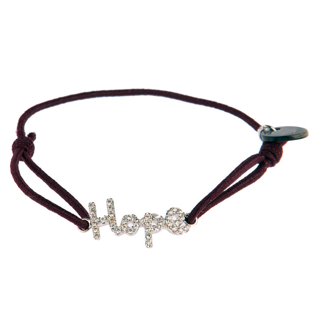 lua accessories Armband Hope in Bordeaux