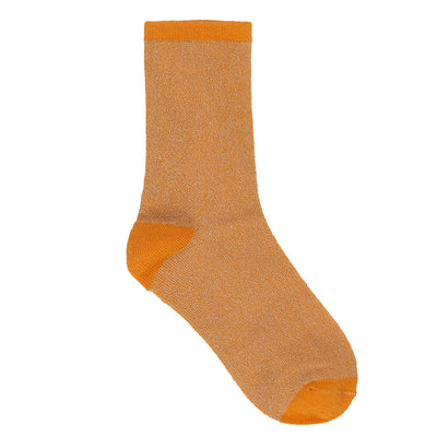 BeckSöndergaard Socken Dina Solid in Orange 1