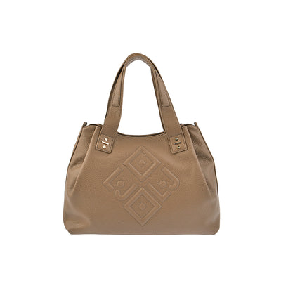 LIU JO Beuteltasche Dorado in Taupe 1