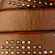 COWBOYSBELT Nietengürtel inkl. Schließe 2,5 cm in Cognac 2