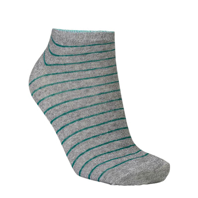 BeckSöndergaard Füßlinge Dollie Stripe Green