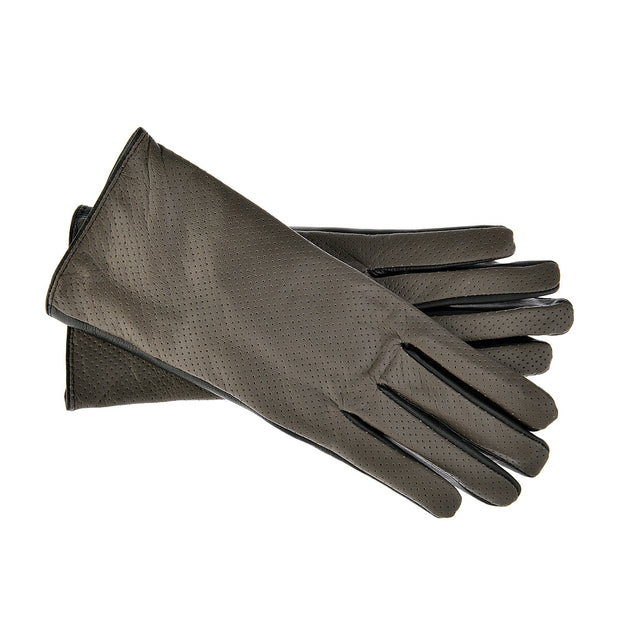 Becksöndergaard Handschuhe Euclid in Grau/Schwarz 1