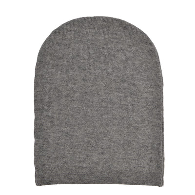 BLONDE No.8 Beanie in Grau 1