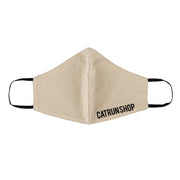 CATRUN Mund-Nasen-Masken Set in Beige/Schwarz