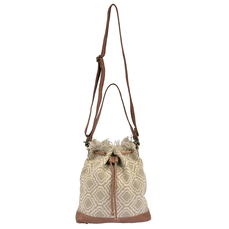 DESIDERIUS Bucket Bag Loona in Beige/Mauve 6