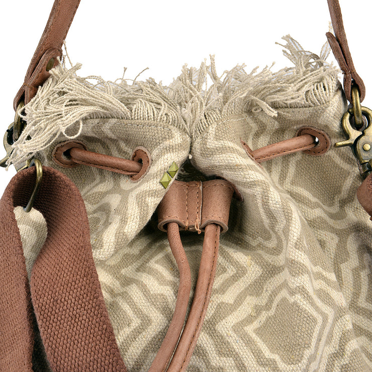 DESIDERIUS Bucket Bag Loona in Beige/Mauve 8