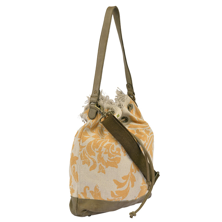 DESIDERIUS Bucket Bag Loona in Gelb/Beige 2