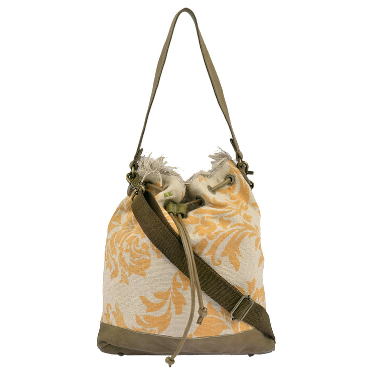 DESIDERIUS Bucket Bag Loona in Gelb/Beige 3