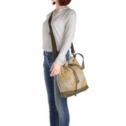 DESIDERIUS Bucket Bag Loona in Gelb/Beige 5