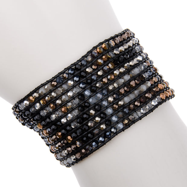 Ananda Fashions Armband in Schwarz