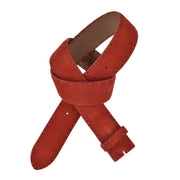 ELBBELT Wildleder Gürtel in Rot 4cm 1