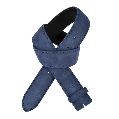 ELBBELT Wildleder Gürtel in Jeansblau 4cm 1