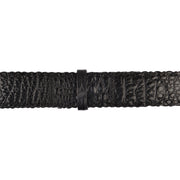ELBBELT Krokodilleder Gürtel in Schwarz 4cm 3