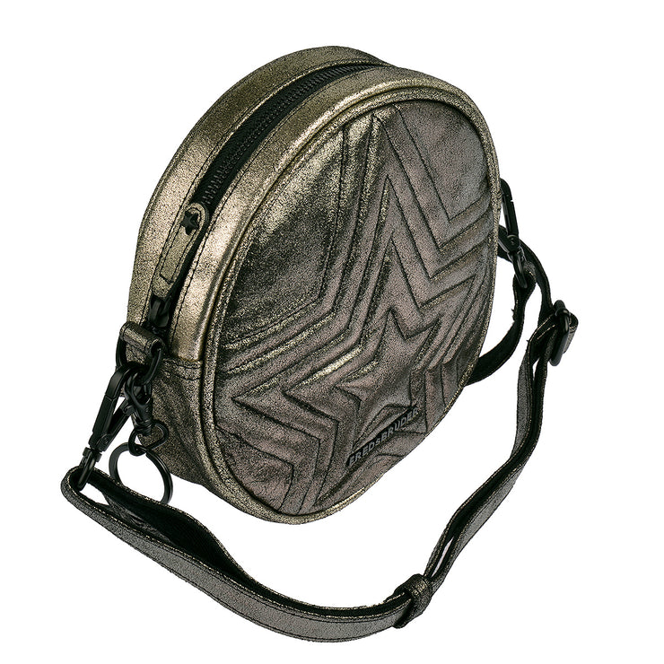 FREDsBRUDER Umhängetasche Round Rush in Bronze 2
