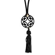 KATHY Jewels Kette BOHO Style in Schwarz 1