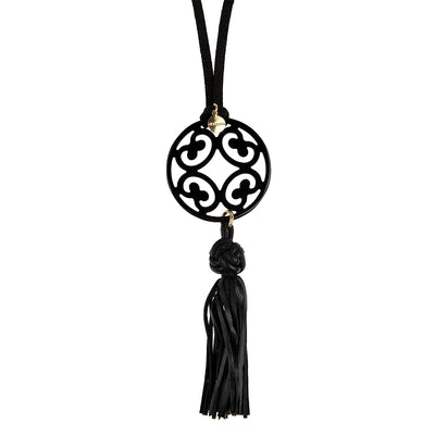 KATHY Jewels Kette BOHO Style in Schwarz 1