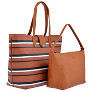 LIU JO Shopper New Kos in Cognac gestreift 2