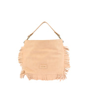 LIU JO Tasche Monospalla mit Fransen in Nude 1