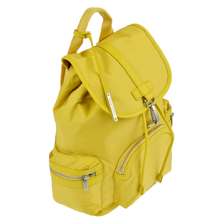 Marc O'Polo Nylon Rucksack in Gelb 2