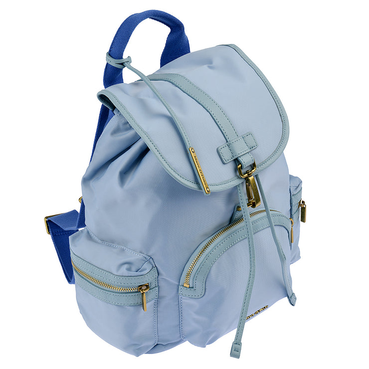 Marc O'Polo Nylon Rucksack in Sky Blue 2