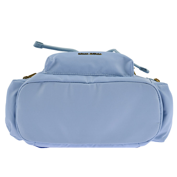 Marc O'Polo Nylon Rucksack in Sky Blue 8