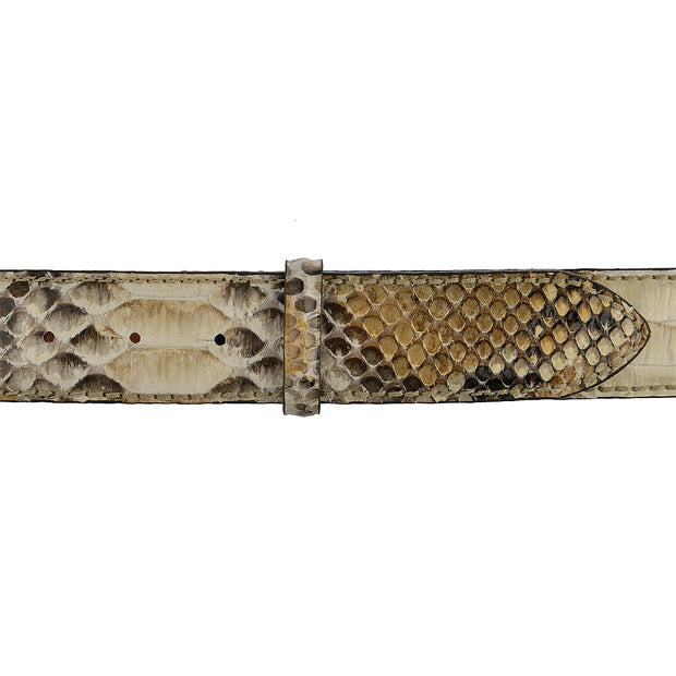 Reptile's House Pythongürtel Cuba Melange Beige 4cm 3