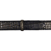 Reptile's House Kalbsleder Gürtel Alico Blau 3
