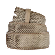 Reptile’s House Kalbsleder Gürtel BLIND in Beige