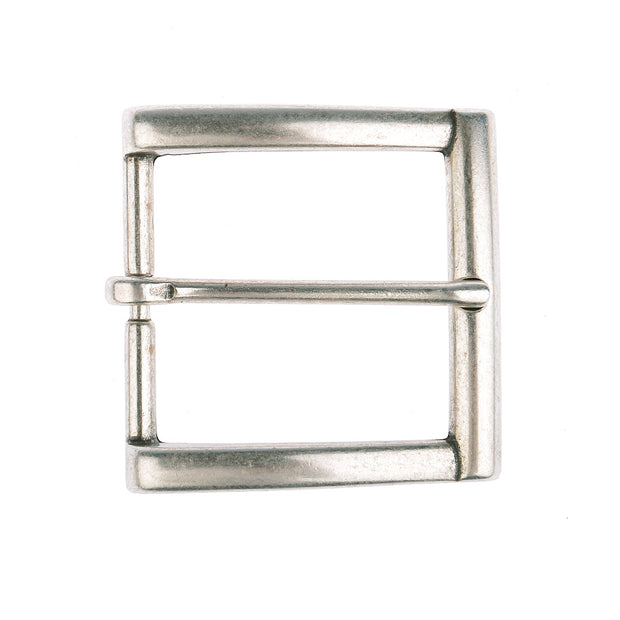 Reptile's House Gürtelschließe Glory in Vintage Silber 4 cm