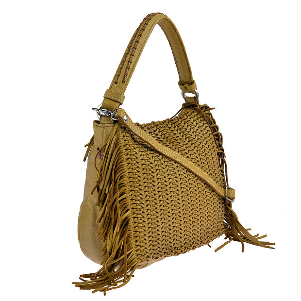 Reptile's House Handtasche VASIA in Ocra 2