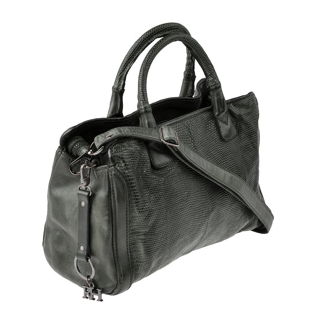 Reptile's House Handtasche Leguan in Grün 2
