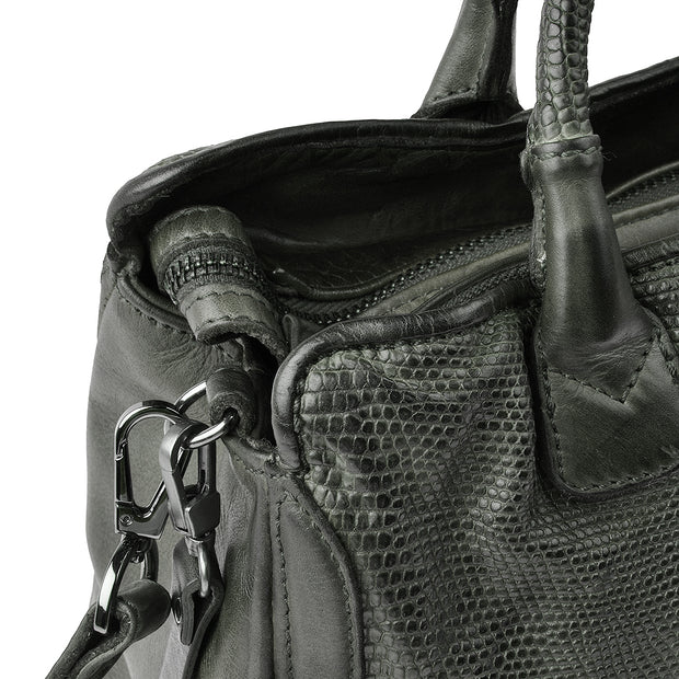 Reptile's House Handtasche Leguan in Grün 8