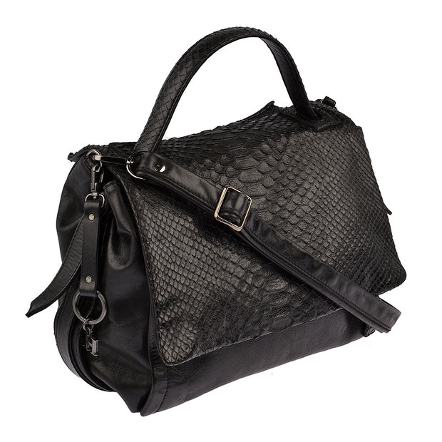 Reptile's House Handtasche RUM in Schwarz 2