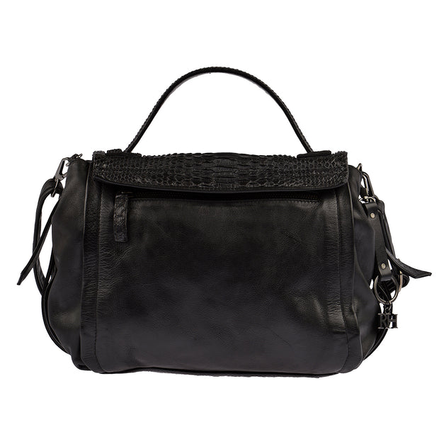 Reptile's House Handtasche RUM in Schwarz 7