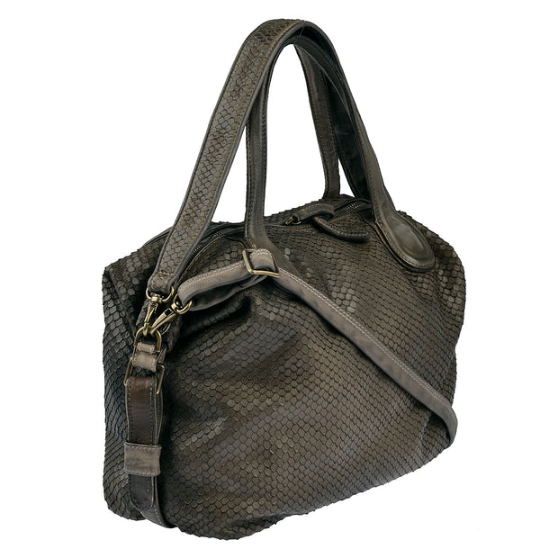 Reptile's House Handtasche BALI in Corda Dark 2