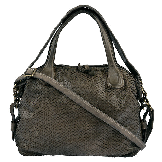 Reptile's House Handtasche BALI in Corda Dark 3
