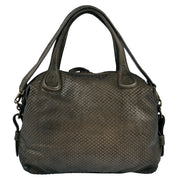 Reptile's House Handtasche BALI in Corda Dark 7