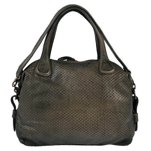 Reptile's House Handtasche BALI in Corda Dark 7