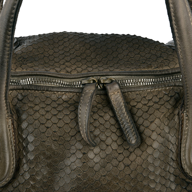 Reptile's House Handtasche BALI in Corda Dark 8