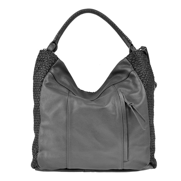 Reptile's House Kalbsleder Tasche Star in Schwarz 7