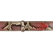 Reptile's House Pythongürtel Mondeo Rosa 4cm 3