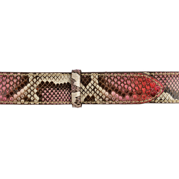Reptile's House Pythongürtel Mondeo Rosa 4cm 3