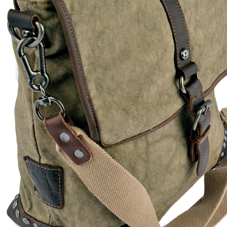 SURI FREY Umhängetasche Canvas Flap in Khaki 8