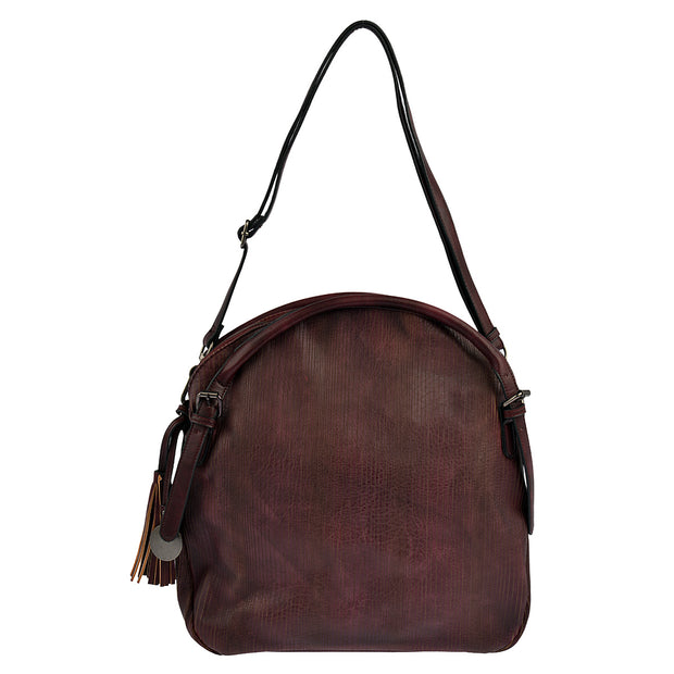 SURI FREY Handtasche Audrey Linecut in Bordeaux 6