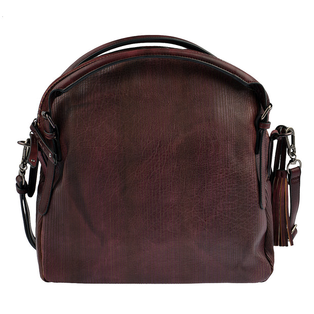 SURI FREY Handtasche Audrey Linecut in Bordeaux 7