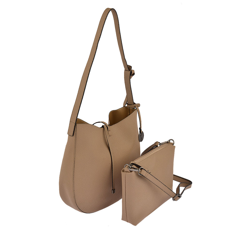 SURI FREY Beuteltasche Issy 2 in 1 in Taupe 2