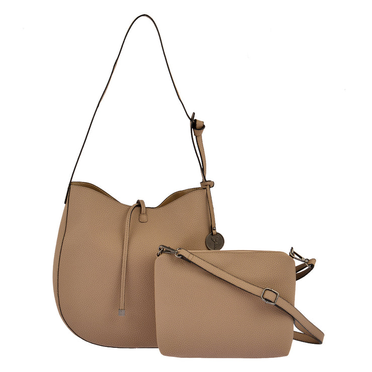 SURI FREY Beuteltasche Issy 2 in 1 in Taupe 3