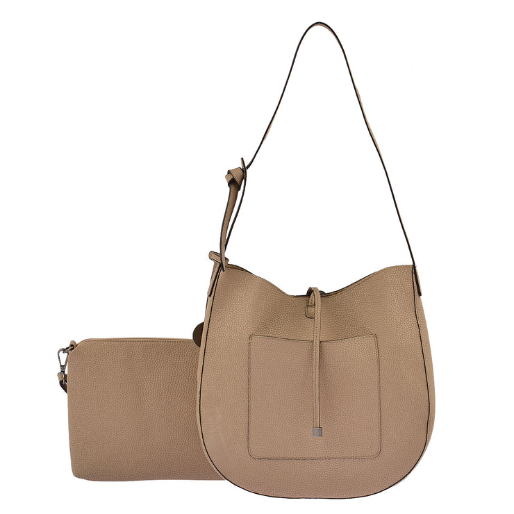 SURI FREY Beuteltasche Issy 2 in 1 in Taupe 7