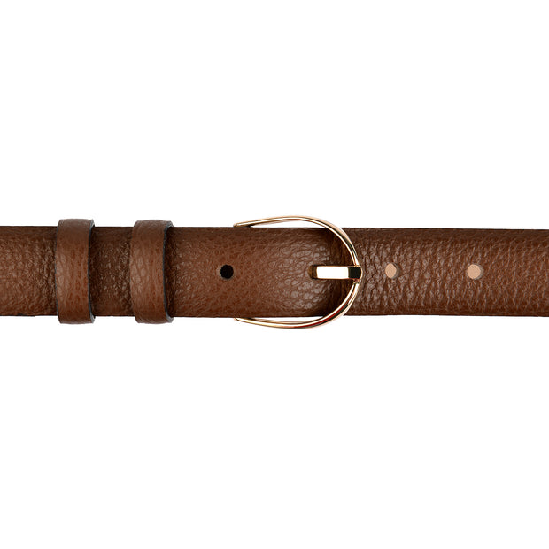 abro Gürtel Braun 2,5 cm 3